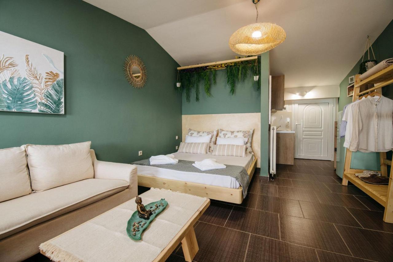 Boho Sea View Studio Plános Dış mekan fotoğraf