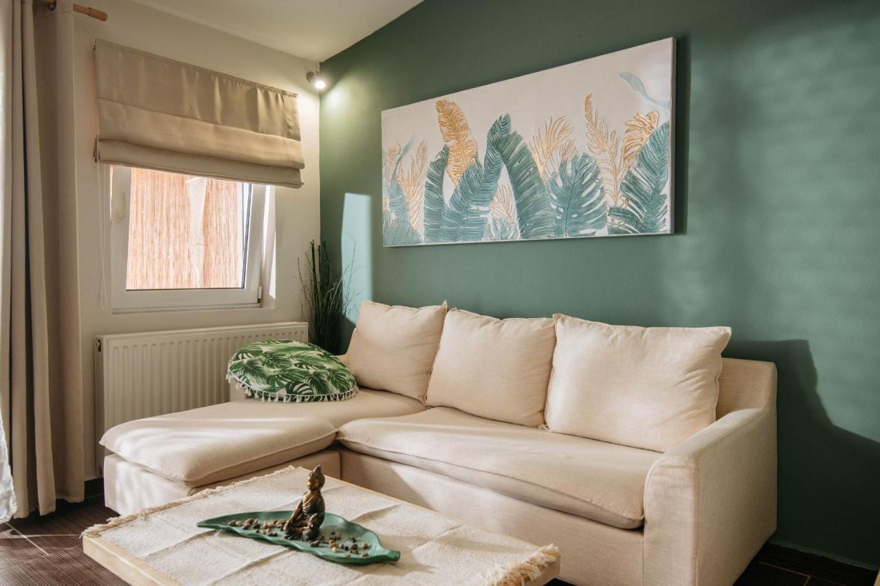 Boho Sea View Studio Plános Dış mekan fotoğraf